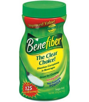 Benefiber Fiber Supplement, Sugar Free, 16.7oz