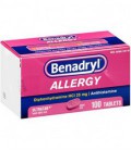 Benadryl Allergy Ultratab Tablets, 100 Count