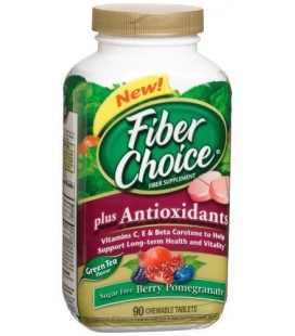 Fiber Choice Fiber Supplement Plus Antioxidants,90-Tablets