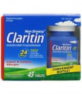 Claritin Allergy 24 Tablets Hour, 10 mg, 45-Tablets