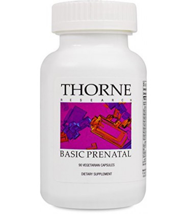 Thorne Research - Basic prénatale (reformulée) - multivitamines folate pour les femmes - 90 Capsules