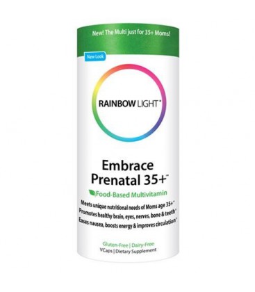 Rainbow Light Embrassez 60 capsules végétariennes de prénatales