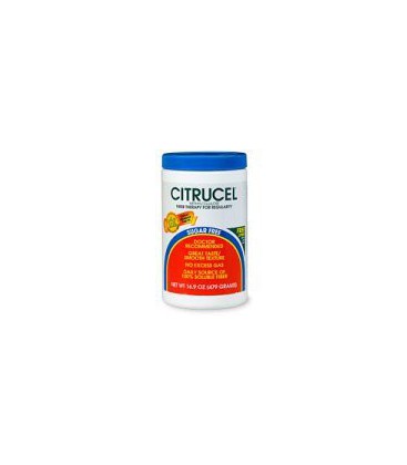 Citrucel Sugar Free Fiber Therapy, Orange, 16.9-Ounce Canister (Pack of 2)