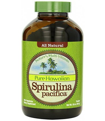 Nutrex Hawaii Hawaiian Spirulina Pacifica poudre, 16-Ounce Bottle