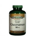 Glucomannan (Konjac Root Fiber) 500 Mg Capsules - 100 Capsules