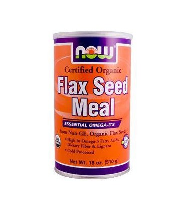 Now Foods Organic Flax Seed Meal, 22-Ounce