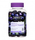 Naturals sureau Soutien immunitaire Supplément de Zarbee avec de la vitamine C, zinc - Berry, Gummies, 60 Count