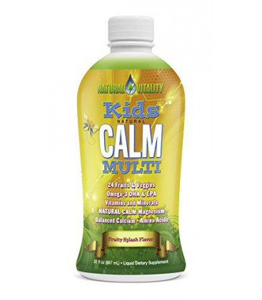 Vitalité naturelle Enfants Calme Multi (Organic Fruity Splash Flavor, 30 oz)