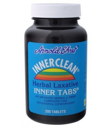 Inner Clean Division - Inner Tabs Herbal Laxative, 200 tablets