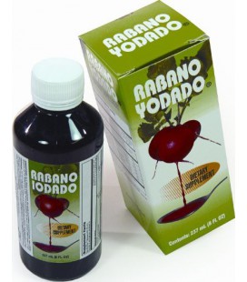 Rabano Yodado 8 Oz - Great for Thyroid - Contains Potassium Iodine