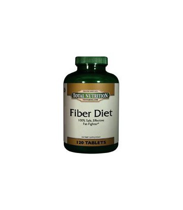 Fiber Diet Support - Natural Fiber Tablets - 120 Tablets