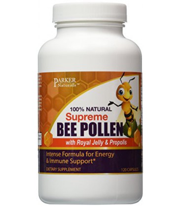 Supreme BEE pollen - Gelée Royale et Propolis - 120 capsules végétariennes