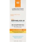 La Roche-Posay Anthelios 60 Body and Face Sunscreen Melt-In Milk Lotion, SPF 60 with Antioxidants, 5 Fl. Oz.