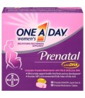 One A Day prénatale DHA multivitamines comprimés et liquides Gels de femmes 30 30 (30 gels liquides DHA - EPA et 30 comprimés