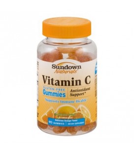 Sundown Naturals La vitamine C gélifiés saveur d'orange 90 ch