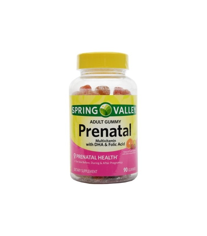 Spring Valley adultes Gummy prénatale multivitamines