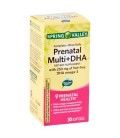 Spring Valley Une fois par jour prénatal multivitamines - DHA Compléments alimentaires Gélules (30 Count)