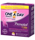 One A Day - prénatale multivitamines - DHA Femmes - 60 Gels liquides et tablettes