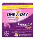 One A Day - prénatale multivitamines - DHA Femmes - 60 Gels liquides et tablettes