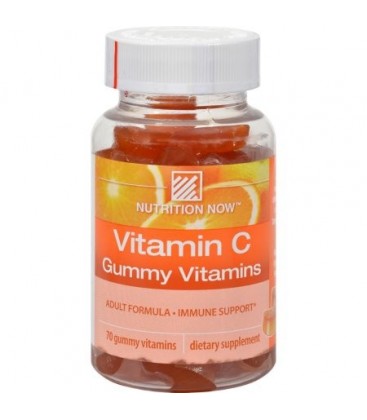 Nutrition Now La vitamine C Gummy vitamines saveur d'orange naturel