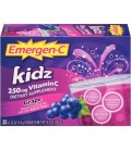 Emergen-C ® Kidz® raisin Vitamine C 250mg Complément alimentaire Drink Mix 30 à 033 onces. Packets