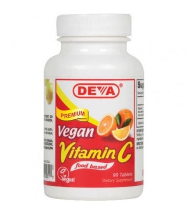 Deva Vegan Comprimés de vitamine C 90 Ct