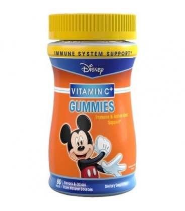 Disney vitamine C - saveur d'orange alimentaires jujubes Supplément 60 ct