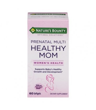 Nature's Bounty Optimal Solutions en santé prénatale maman multi Gélules 60 Ct