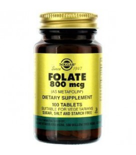 Solgar - Folate (Metafolin)800 Mcg, 100 tablets