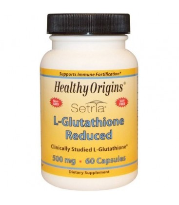 Healthy Origins L-Glutathion naturel multi vitamines capsules réduit 60 CT