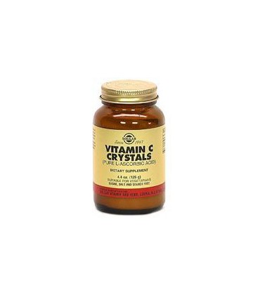 Solgar - Vitamin C Crystals, 4500 mg, 4.4 oz powder