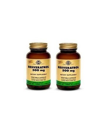 Solgar Resveratrol 500mg (2-pack)