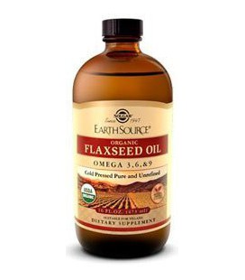 Earth Source Organic Flaxseed Oil - 16 oz (473 ml) - Liquid