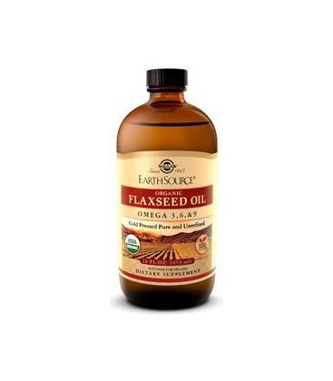 Earth Source Organic Flaxseed Oil - 16 oz (473 ml) - Liquid