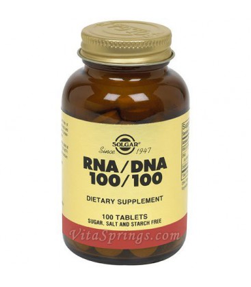 Solgar - Rna/Dna 100-100, 100 tablets