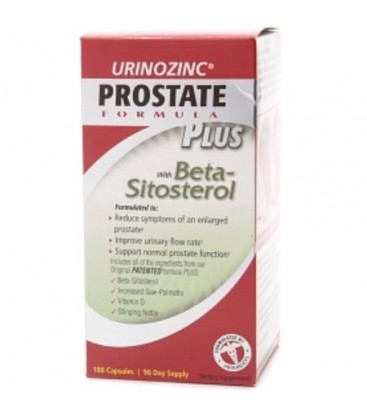 Pack de 4 - URINOZINC Formule de la prostate plus capsules 180 ch