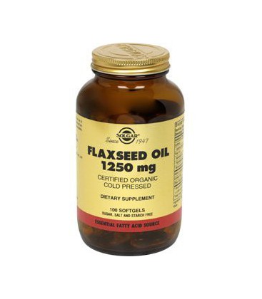 Solgar - Flaxseed Oil, 100 softgels