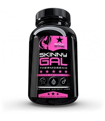 Skinny Gal perte de poids pour les femmes, pilules amaigrissantes par Rockstar, le numéro 1 comprimé thermogénique alimentation 