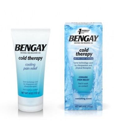 Bengay Cryothérapie Soulagement de la douleur Gel avec la technologie Pro-Cool 4 oz