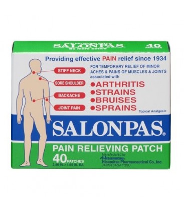 Salonpas soulageant la douleur Patches - 40 CT