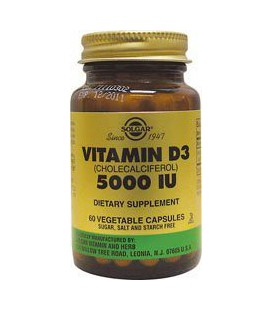 Vitamin D3 5000 IU - 60 - Veg Cap