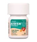 Bayer Aspirine Analgésique Regimen faible dose Comprimés à croquer orange - 81 mg 360 CT