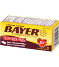 Véritables Bayer Aspirine 325 mg comprimés enrobés Analgésique avec des avantages salvateurs 50 Count