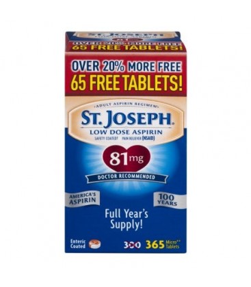 St. Joseph Aspirine à faible dose - 365 CT