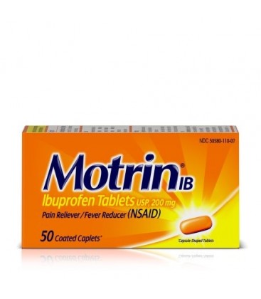 Motrin IB Liquid Gels Ibuprofen des douleurs et soulagement de la douleur 50 Count