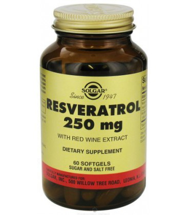 Resveratrol 250mg - 60 - Softgel