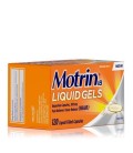 Motrin IB Liquid Gels Ibuprofen soulagement de douleurs mineures 120 Count