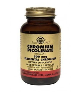 Chromium Picolinate 500mcg - 120 - Veg Cap