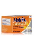 Motrin IB Liquid Gels Ibuprofen des douleurs et soulagement de la douleur 80 Ct