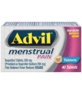 Advil menstruelles (40 Count) Analgésique - Fièvre Réducteur Tablet 200mg de sodium Ibuprofène Crampes menstruelles soulagem